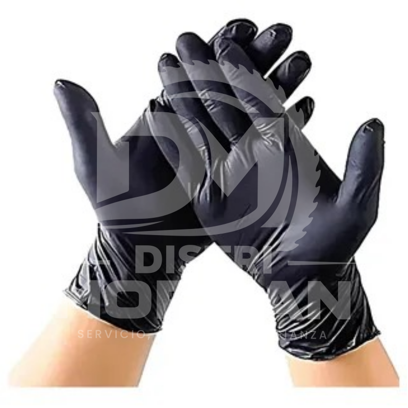 Guantes Nitrilo Negro